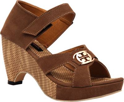 Trilokani Women Black Heels