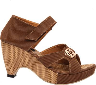 Trilokani Women Black Heels