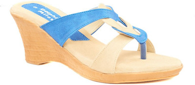 

Dolphin Miles Women Blue Wedges