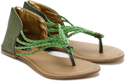

Nell Women Sea Green Flats