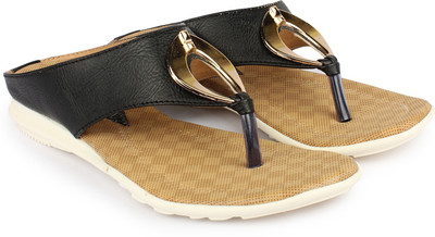 

Bonzer Women Black Flats