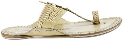 eKolhapuri Men Yellow Sandals