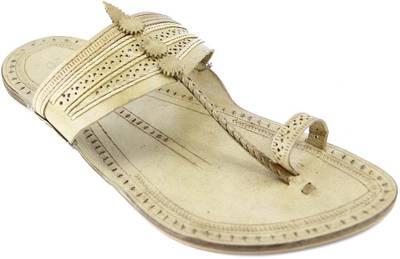 eKolhapuri Men Yellow Sandals
