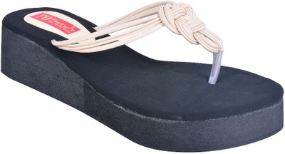 

Footrendz Women Beige Wedges