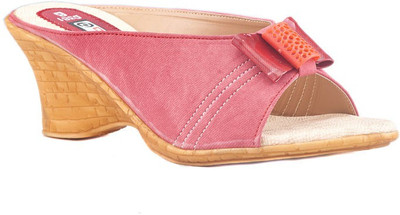Dolphin Miles Women Red Wedges