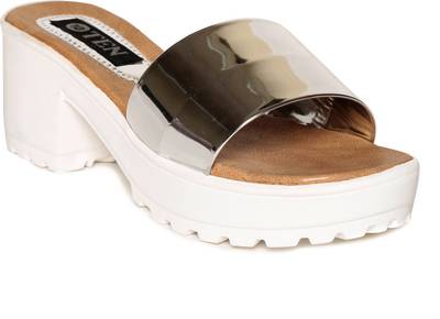 Ten Women Grey Heels