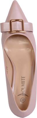 OLMIITE Women Pink Heels