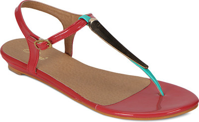

Flora Women 05, Red Flats