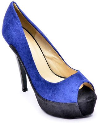 

Bruno Manetti Women Navy Heels