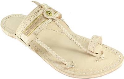 eKolhapuri Men Yellow Sandals