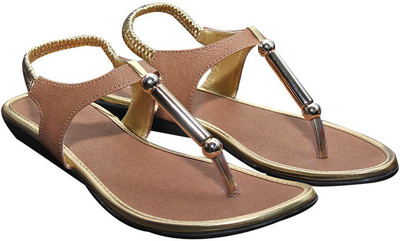 

Port Women Gold Flats