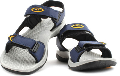 

Fila Men Nvy, Gry, Org Sports Sandals