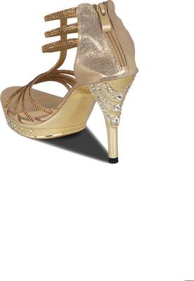 Kielz Women Gold Heels