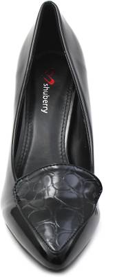 Shuberry Women Black Heels