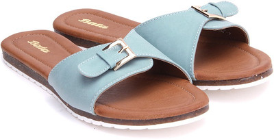 

Bata Women Blue Flats