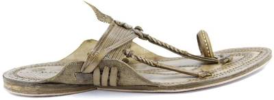eKolhapuri Men Yellow Sandals