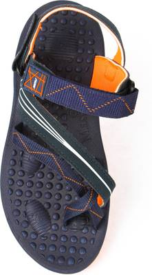 Mmojah Men Orange/Blue Sandals