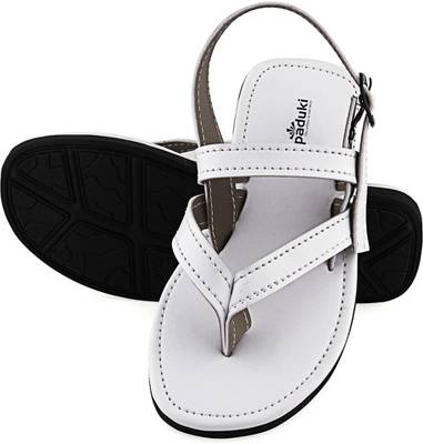Paduki Men White Sandals