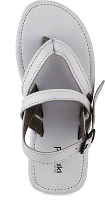 Paduki Men White Sandals