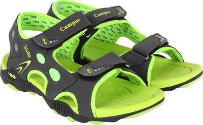 Campus Men DGry::PGrn Sandals