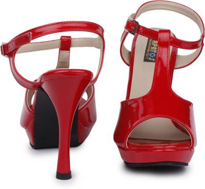 Sapatos Women ST-148-Red Heels