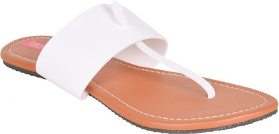 Footrendz Women White Flats
