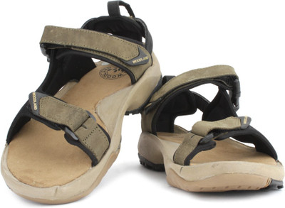 

Woodland Men Olive Sports Sandals