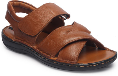 

Feather Leather Men Tan Sandals