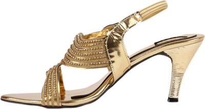 Rialto Women Gold Heels