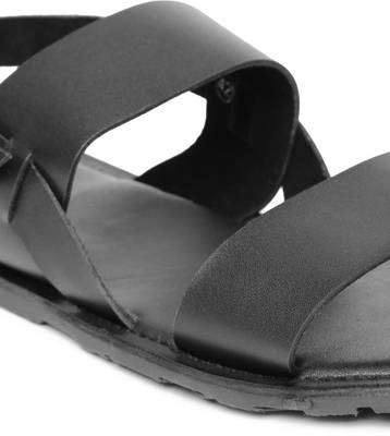 Invictus Men Black Sandals