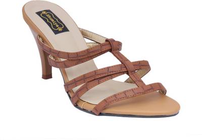 Shumiya Women Brown Heels