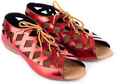 

Myra Women Red Flats