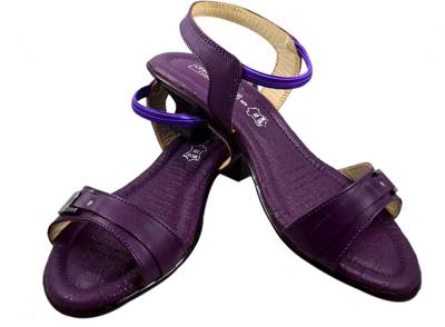 Leatherwood1 Women Purple Heels
