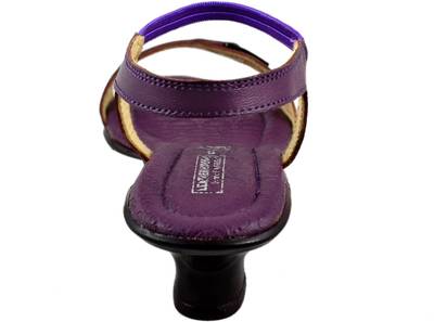 Leatherwood1 Women Purple Heels
