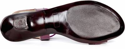 Leatherwood1 Women Purple Heels