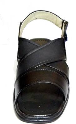 Shopolozy Men Black Sandals