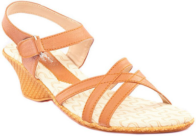 

Dolphin Miles Women Tan Wedges