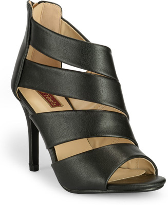 

Flat n Heels Women Black Heels
