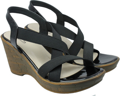 

Inc.5 Women BLACK Wedges