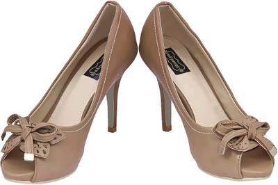 Shumiya Women Brown Heels