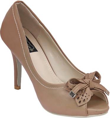 Shumiya Women Brown Heels