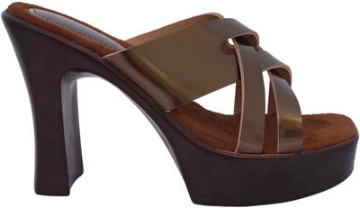 Lily Women Brown Heels