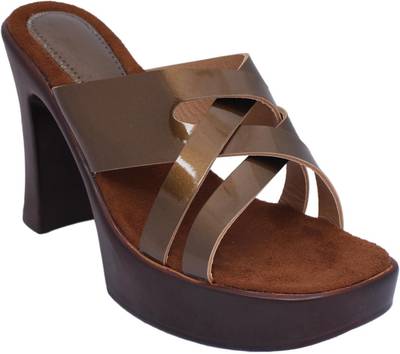 Lily Women Brown Heels