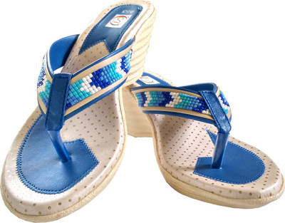 

CUSP Girls Slip-on Wedges(Blue