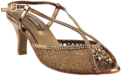Mochi Women 28,Antiq-Gold Heels