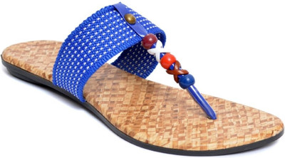 

Indirang Women Blue Flats