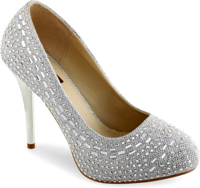 

Shuz Touch Women Silver Heels