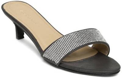 Addons Women Gunmetal Heels
