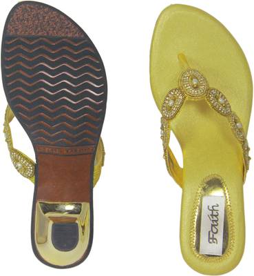 Faith Women Gold Heels
