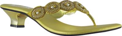 Faith Women Gold Heels